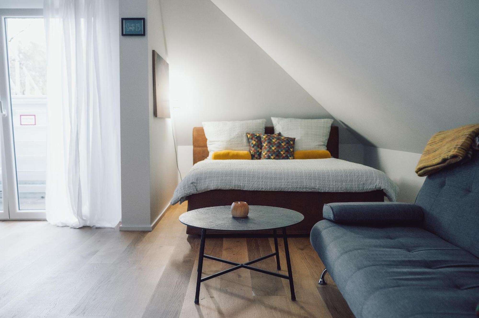 Suite 13 Im Wald Mit Balkon อัมแบร์ก ภายนอก รูปภาพ